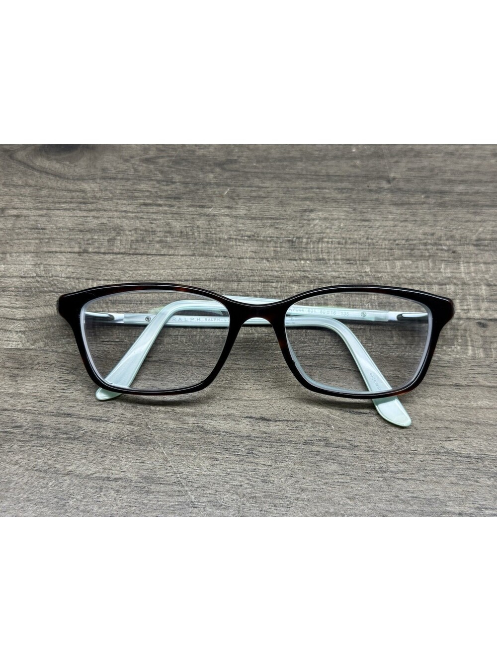 Ralph Lauren Designer Eyeglasses RA7044 Green Tortoise 601 Frames 50-16-135